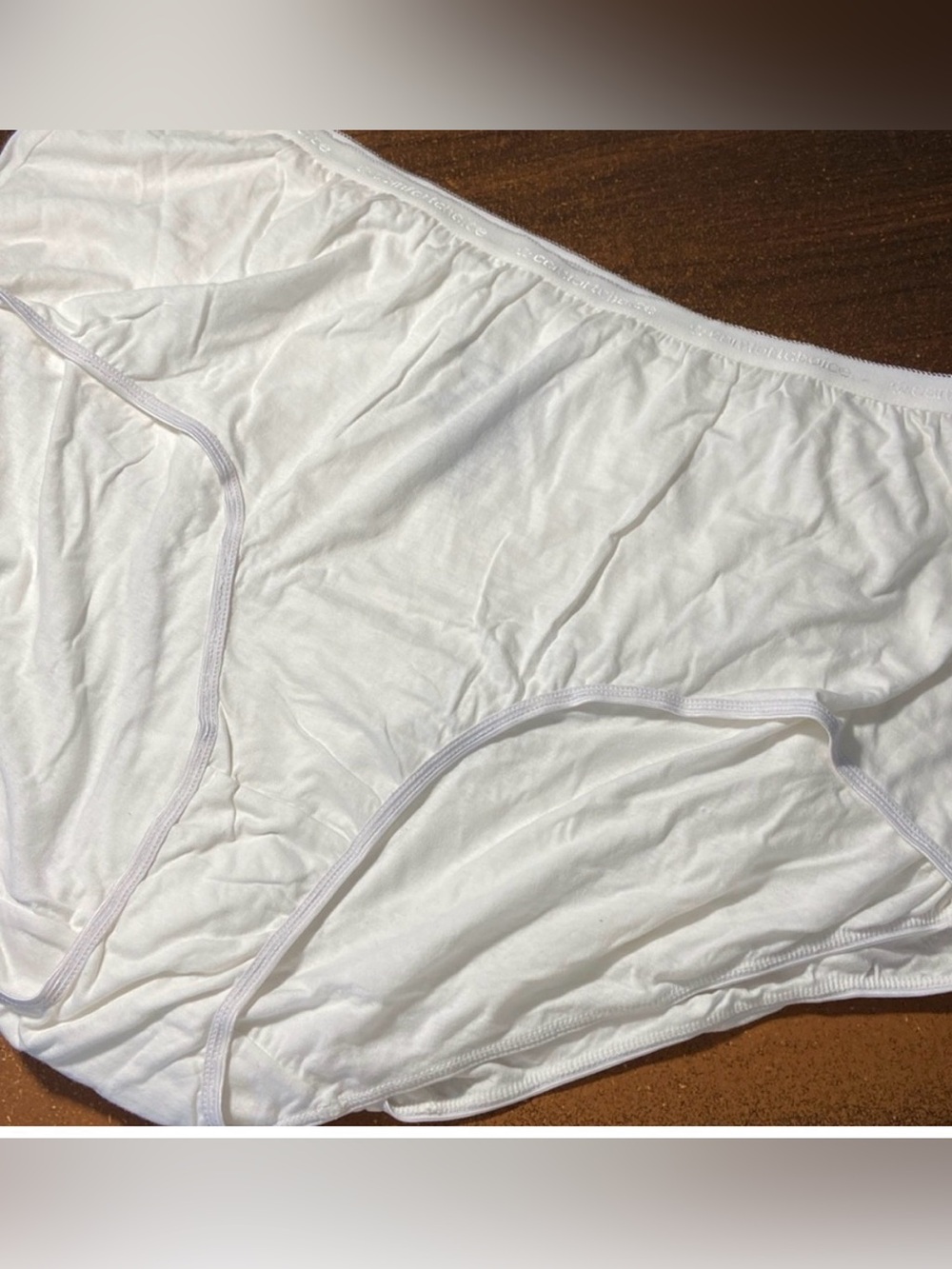 New 4 Pack Cotton Granny
Panties
Briefs 15 8X Plus Size curvy woman within white